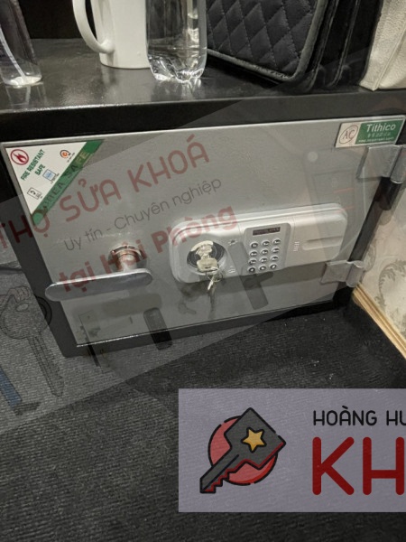 Cách mở khóa két sắt - sửa khóa Hoàng Huy