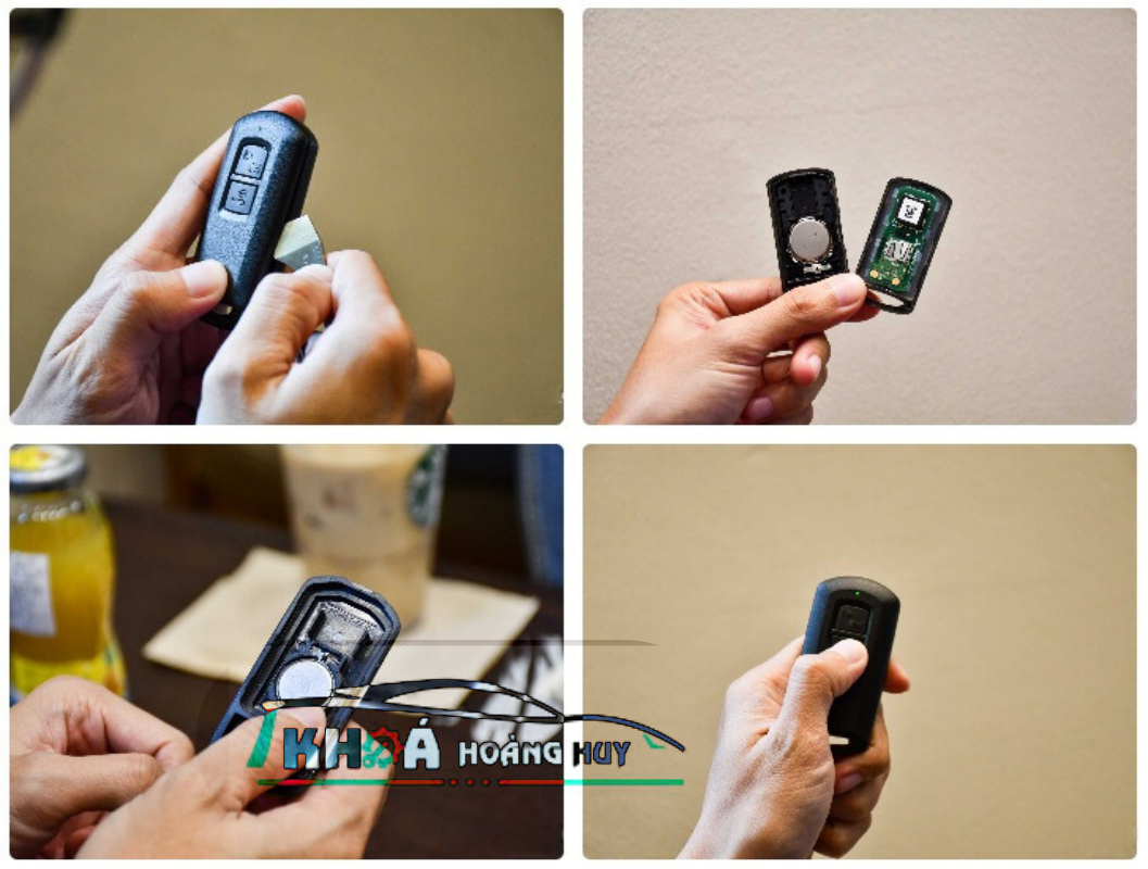 Làm chìa khóa smartkey xe SH tại nhà